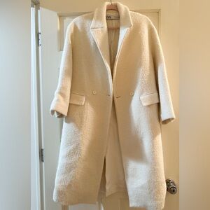 Zara Cream Trench Coat for Women